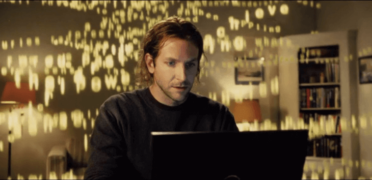 picture of limitless movie, asking if modafinil is a real life limitless pill
